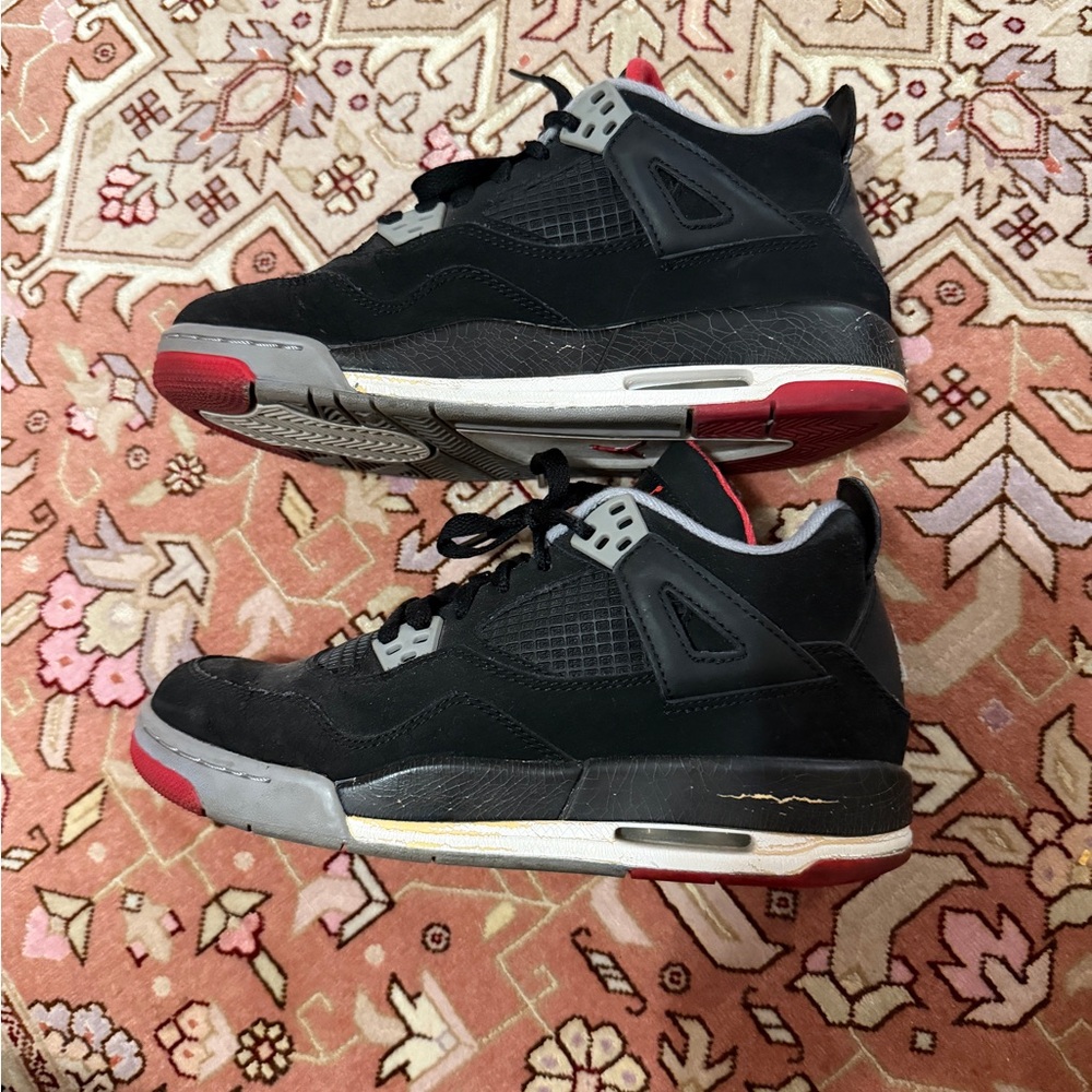 Black and Red Sneakers
